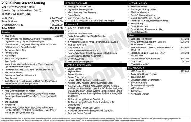 used 2023 Subaru Ascent car, priced at $30,977