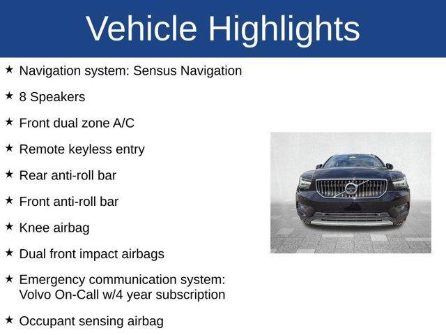 used 2021 Volvo XC40 car, priced at $26,225