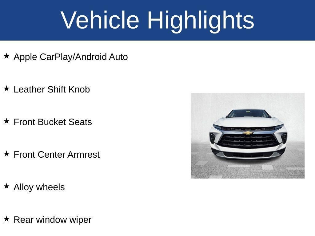used 2023 Chevrolet Blazer car, priced at $27,300