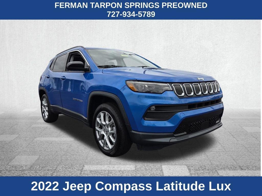 used 2022 Jeep Compass car, priced at $23,600