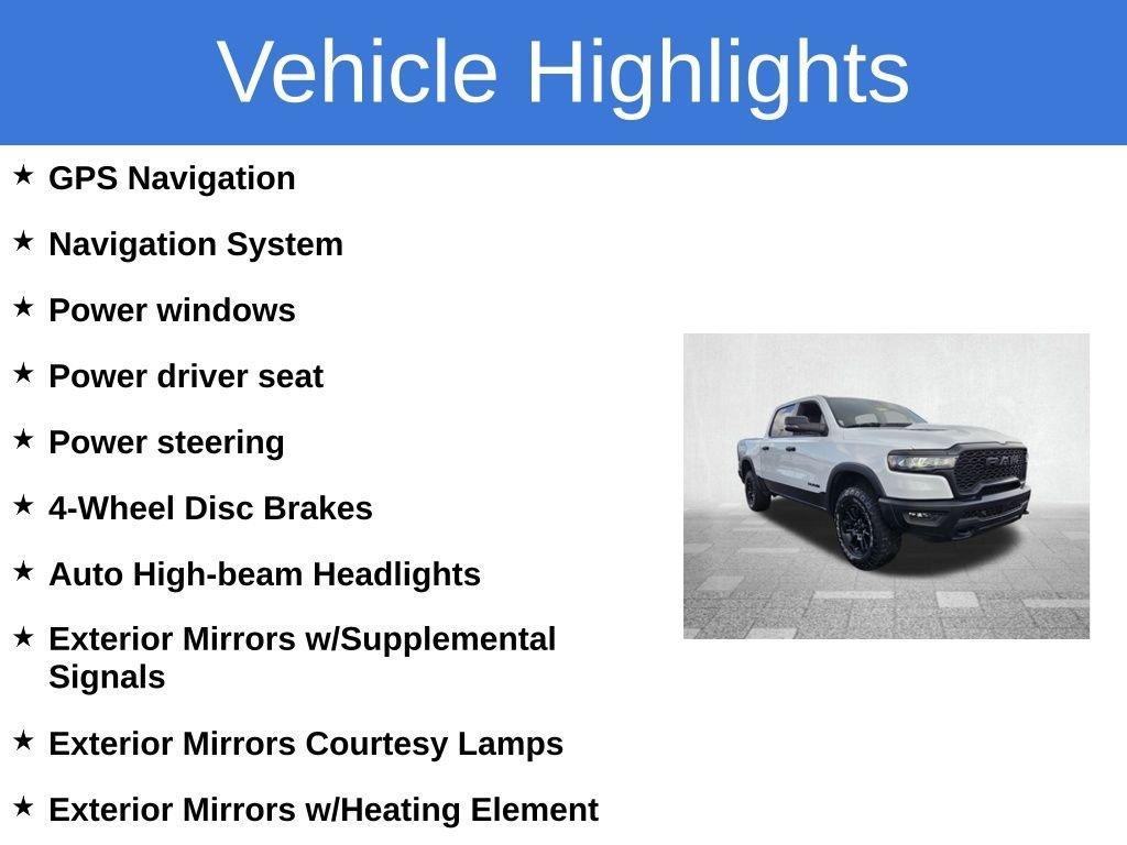 used 2025 Ram 1500 car, priced at $45,800