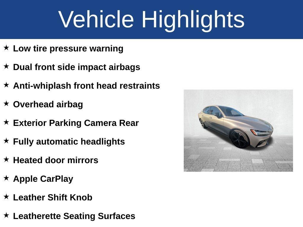 used 2023 Volvo S60 car, priced at $25,999