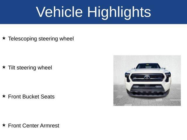 used 2024 Toyota Tacoma car, priced at $29,222