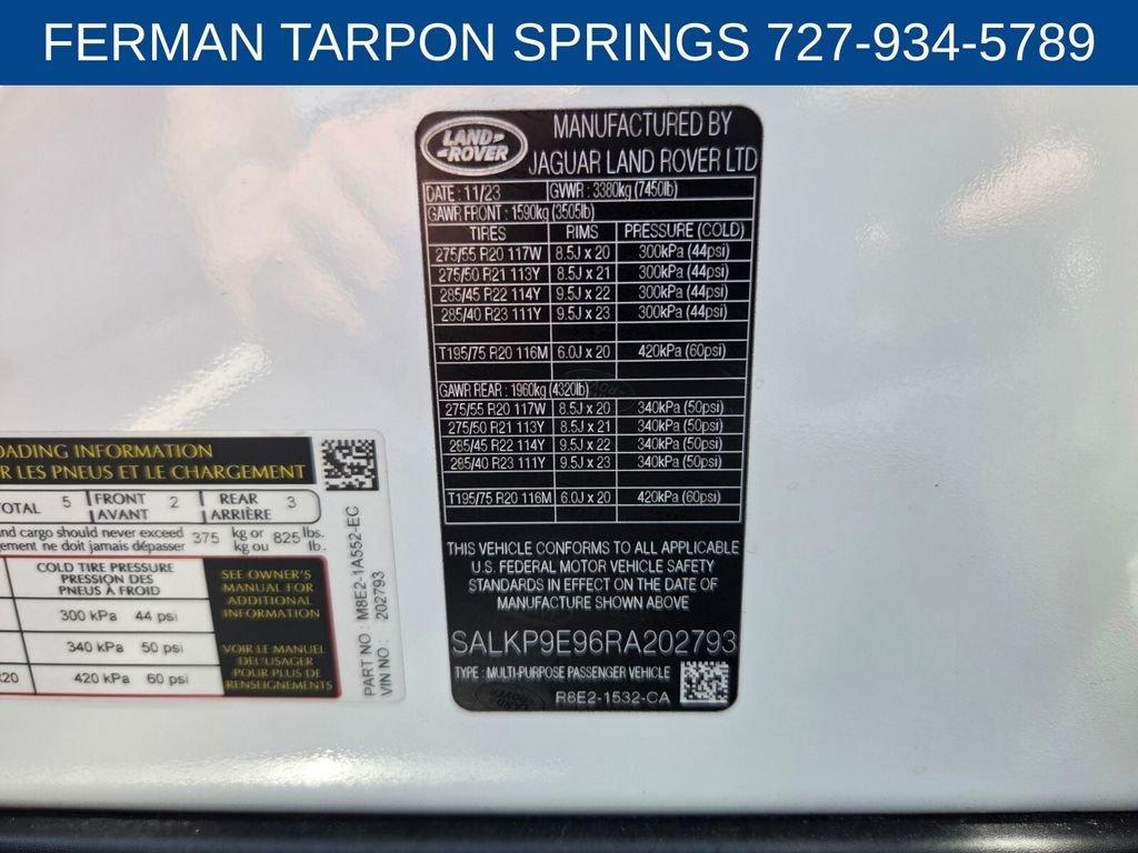used 2024 Land Rover Range Rover car, priced at $101,300