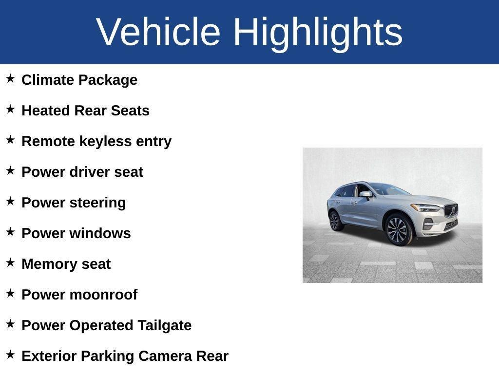 used 2023 Volvo XC60 car, priced at $32,555