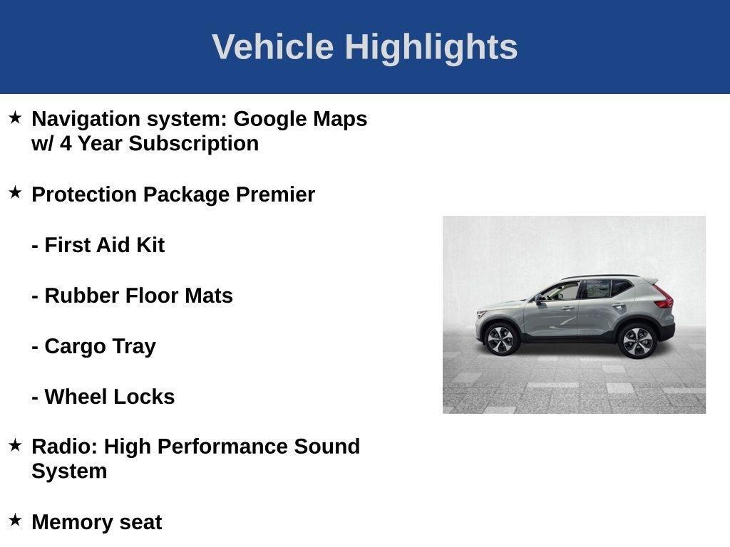 new 2026 Volvo XC40 car, priced at $48,660