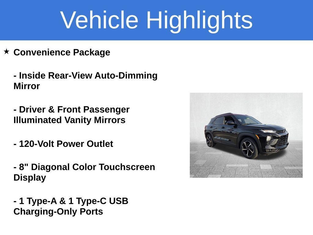 used 2022 Chevrolet TrailBlazer car, priced at $18,555