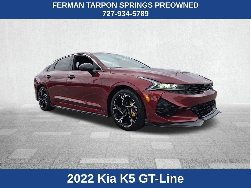 used 2022 Kia K5 car, priced at $20,333