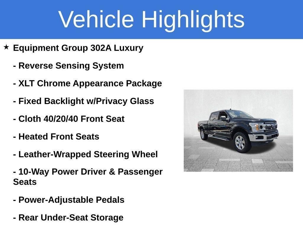 used 2018 Ford F-150 car, priced at $27,300