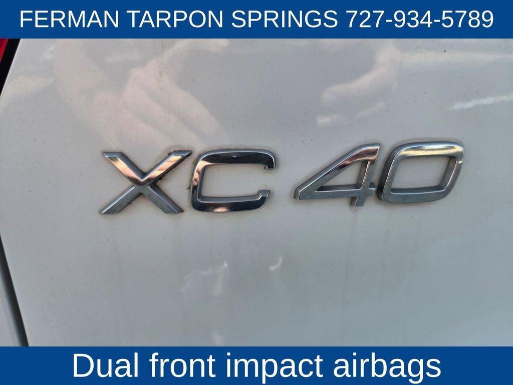 used 2020 Volvo XC40 car, priced at $25,000