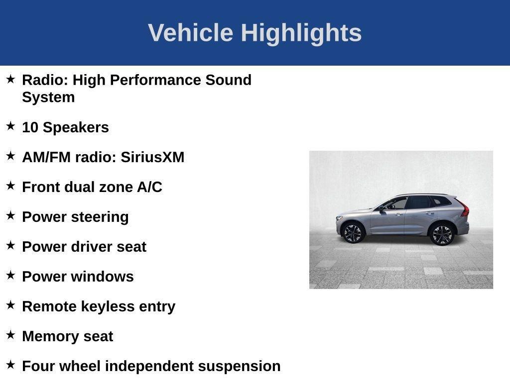 new 2026 Volvo XC60 car, priced at $57,105