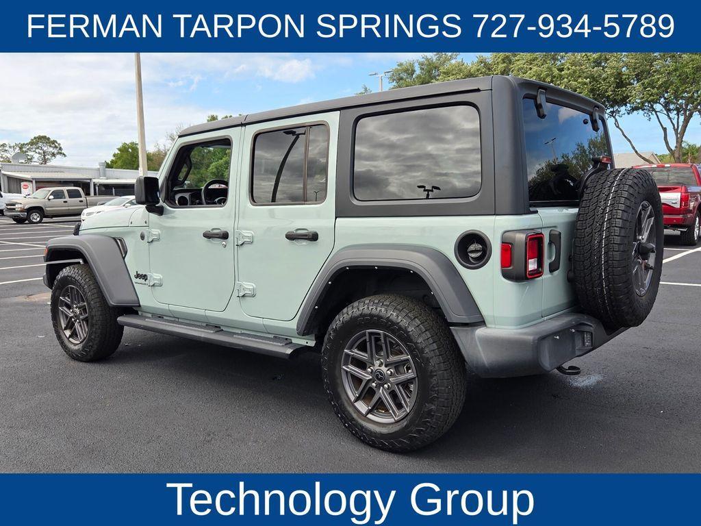 used 2024 Jeep Wrangler car, priced at $33,500