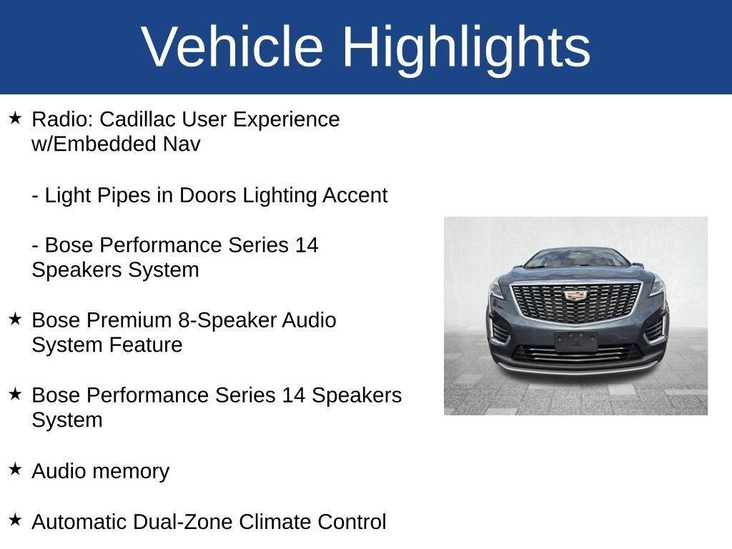 used 2021 Cadillac XT5 car, priced at $23,550