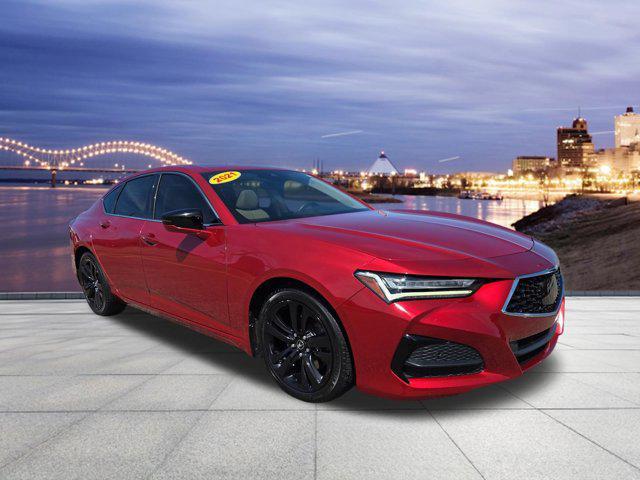 used 2021 Acura TLX car, priced at $24,351