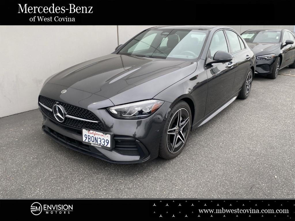 used 2022 Mercedes-Benz C-Class car, priced at $31,999
