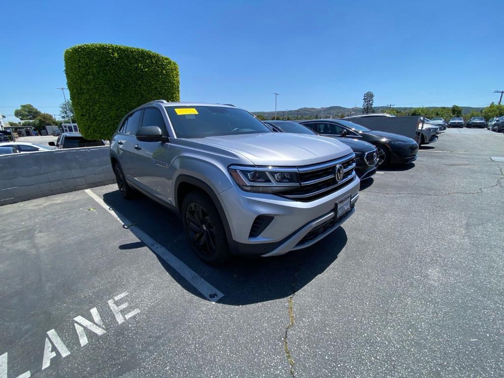 used 2022 Volkswagen Atlas Cross Sport car, priced at $25,888