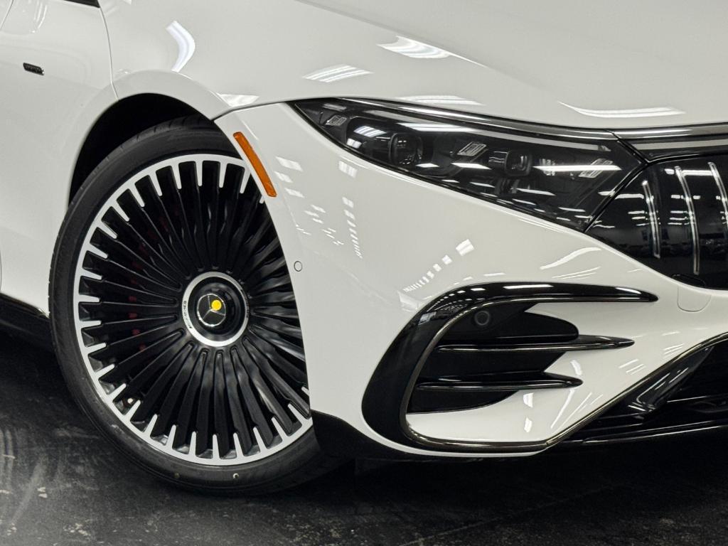 used 2024 Mercedes-Benz AMG EQS car, priced at $119,999