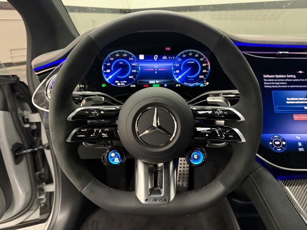 new 2025 Mercedes-Benz AMG EQE car, priced at $118,245