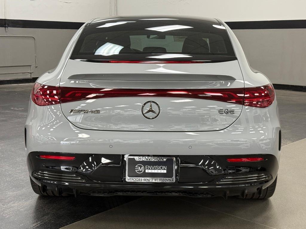 new 2025 Mercedes-Benz AMG EQE car, priced at $118,245