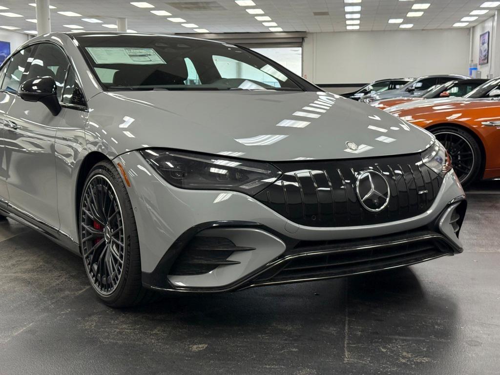 new 2025 Mercedes-Benz AMG EQE car, priced at $118,245