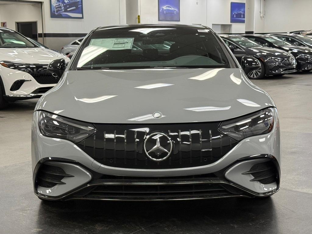 new 2025 Mercedes-Benz AMG EQE car, priced at $118,245