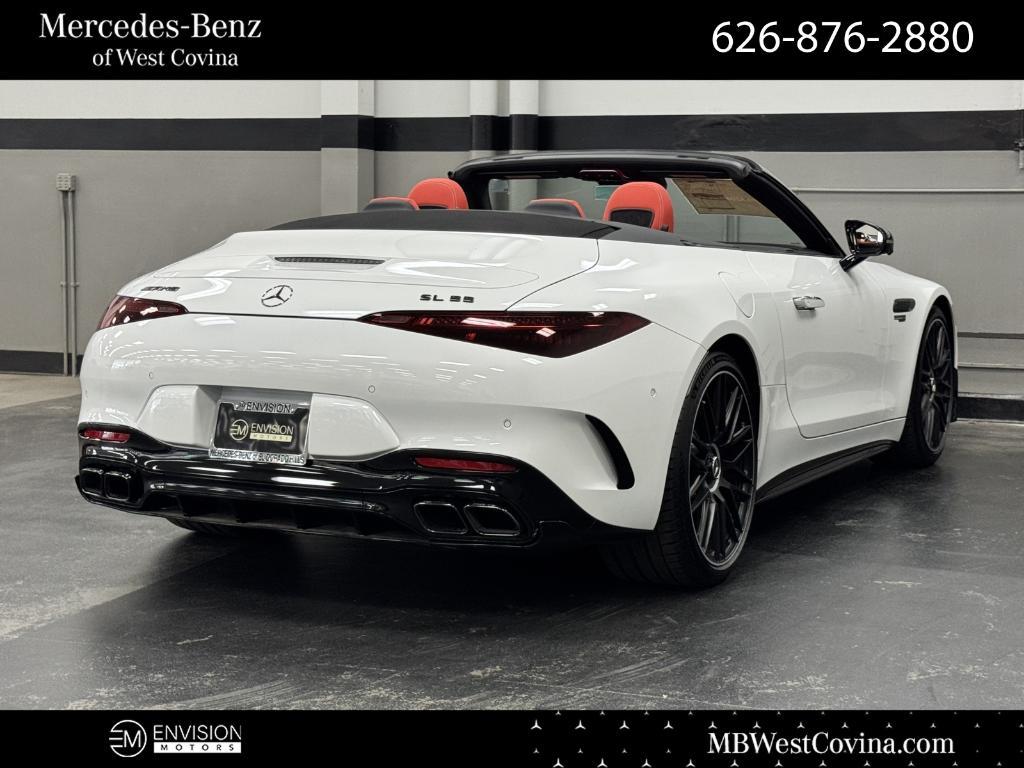 used 2024 Mercedes-Benz AMG SL 55 car, priced at $129,995