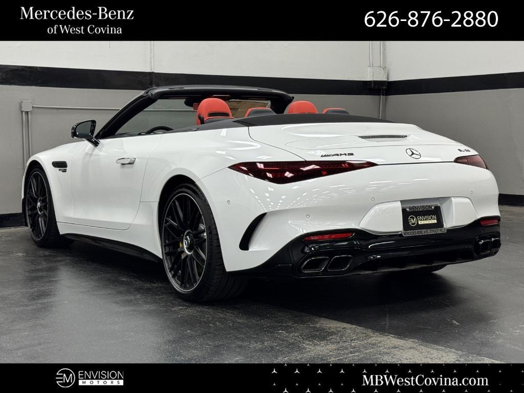 used 2024 Mercedes-Benz AMG SL 55 car, priced at $129,995