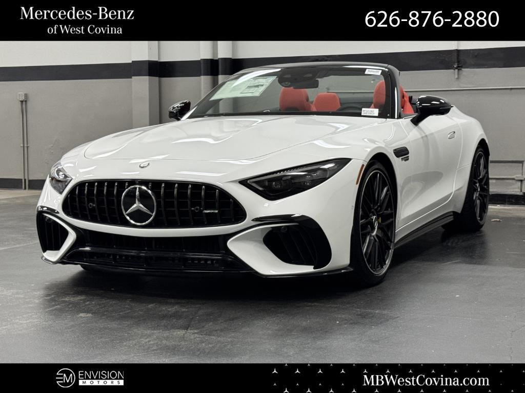 used 2024 Mercedes-Benz AMG SL 55 car, priced at $129,995