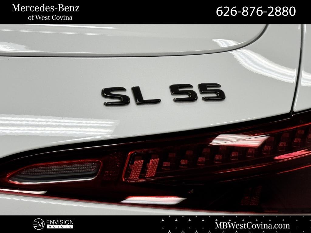 used 2024 Mercedes-Benz AMG SL 55 car, priced at $129,995