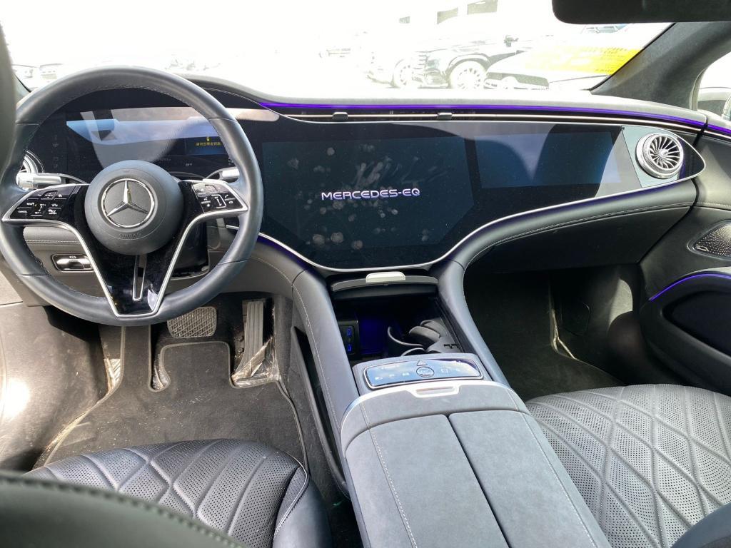 used 2023 Mercedes-Benz EQS 580 car, priced at $54,999