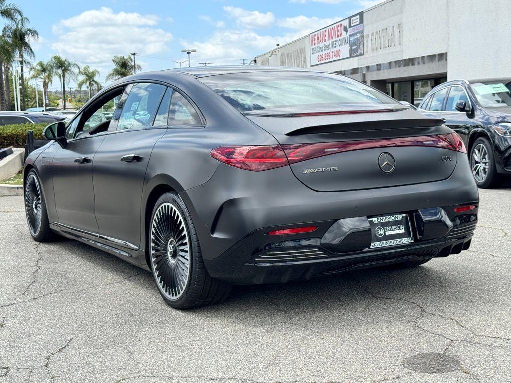 new 2025 Mercedes-Benz AMG EQE car, priced at $117,695