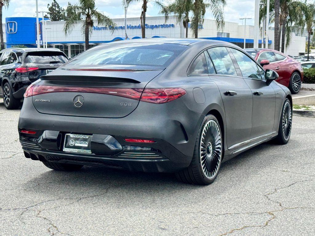 new 2025 Mercedes-Benz AMG EQE car, priced at $117,695