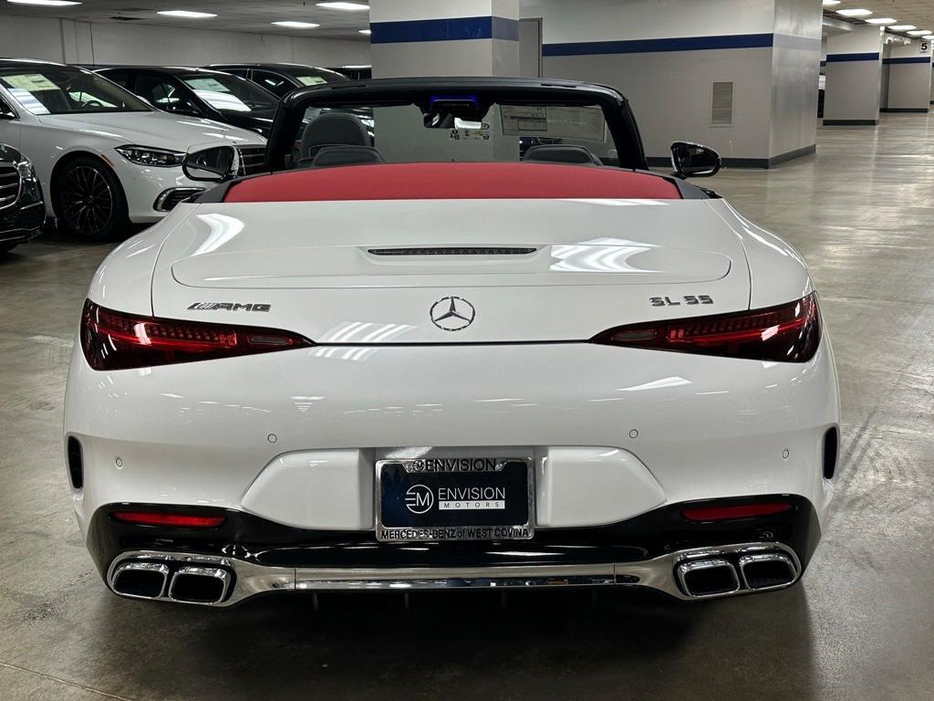 new 2024 Mercedes-Benz AMG SL 55 car, priced at $156,230