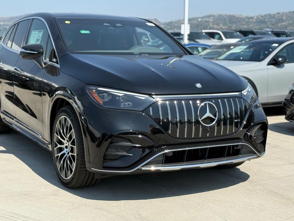 new 2025 Mercedes-Benz AMG EQE car, priced at $114,395