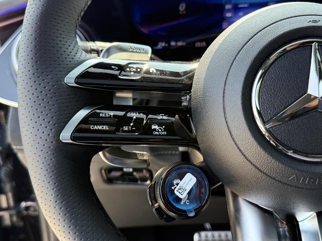 new 2025 Mercedes-Benz AMG EQE car, priced at $114,395