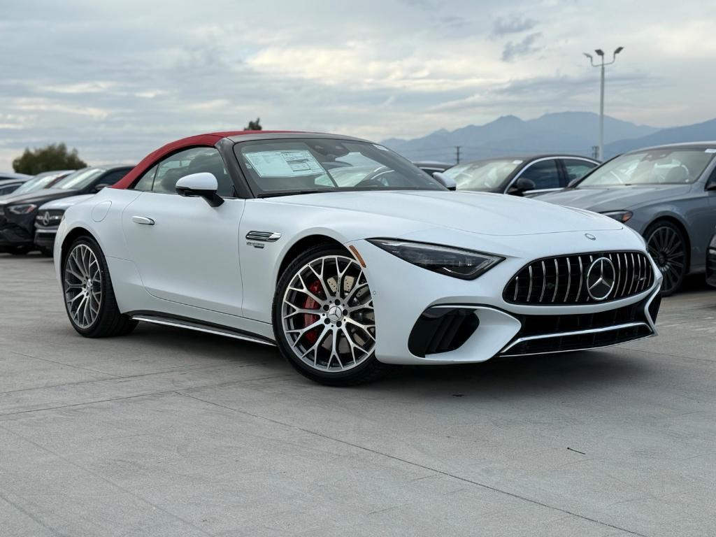 new 2026 Mercedes-Benz AMG SL 55 car, priced at $158,860