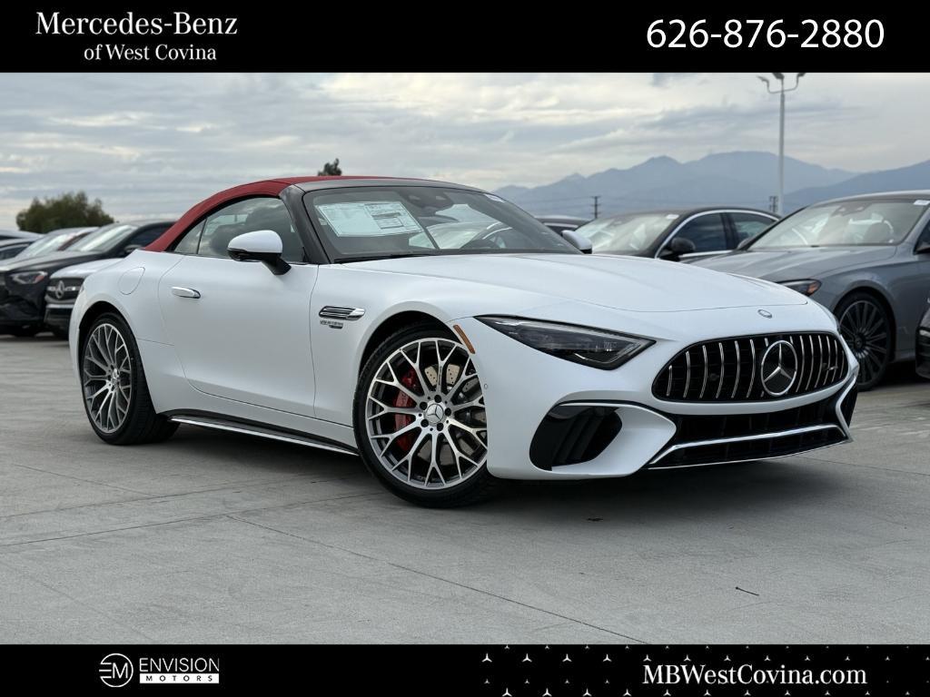 new 2026 Mercedes-Benz AMG SL 55 car, priced at $158,860