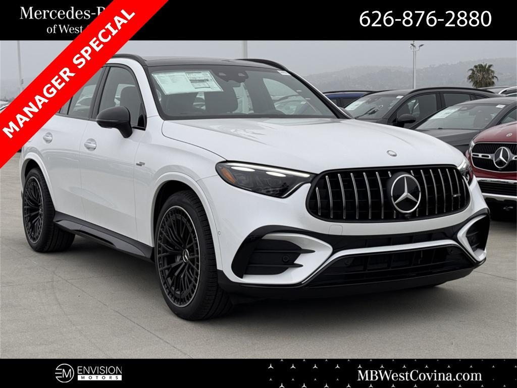 used 2024 Mercedes-Benz AMG GLC 43 car, priced at $69,995