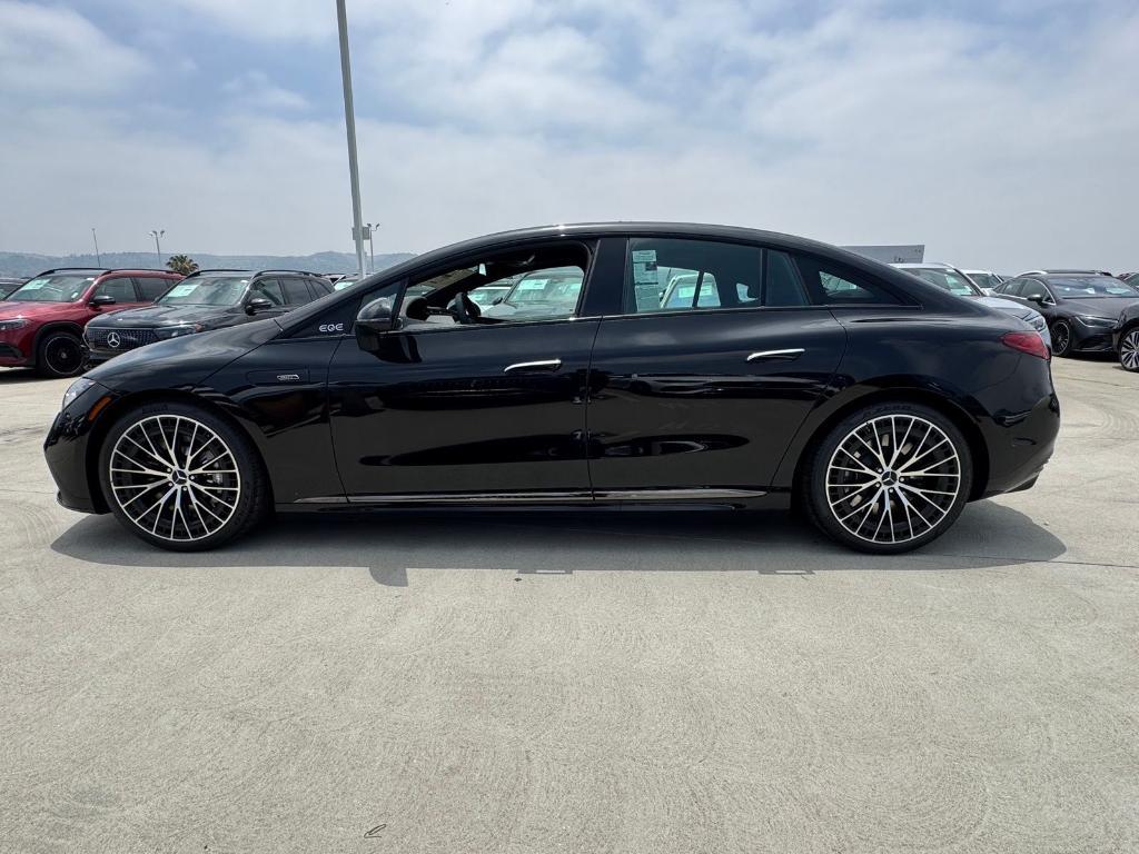 new 2025 Mercedes-Benz AMG EQE car, priced at $110,095