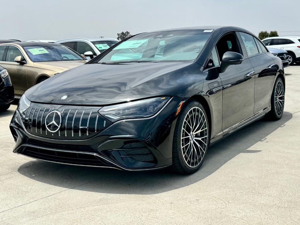 new 2025 Mercedes-Benz AMG EQE car, priced at $110,095