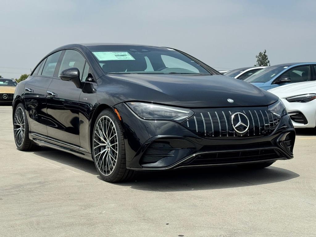 new 2025 Mercedes-Benz AMG EQE car, priced at $110,095