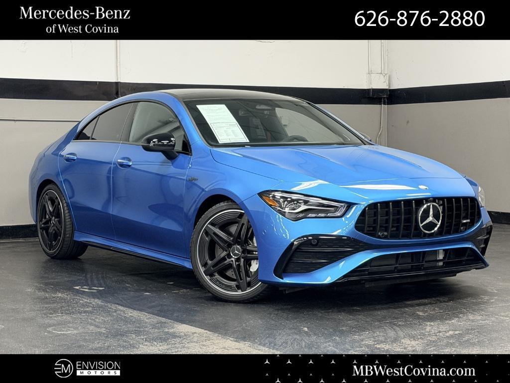 new 2025 Mercedes-Benz AMG CLA 35 car, priced at $62,960