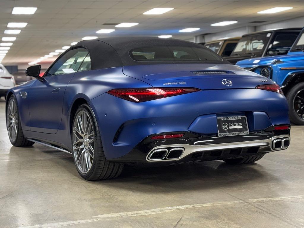 new 2025 Mercedes-Benz AMG SL 55 car, priced at $169,580