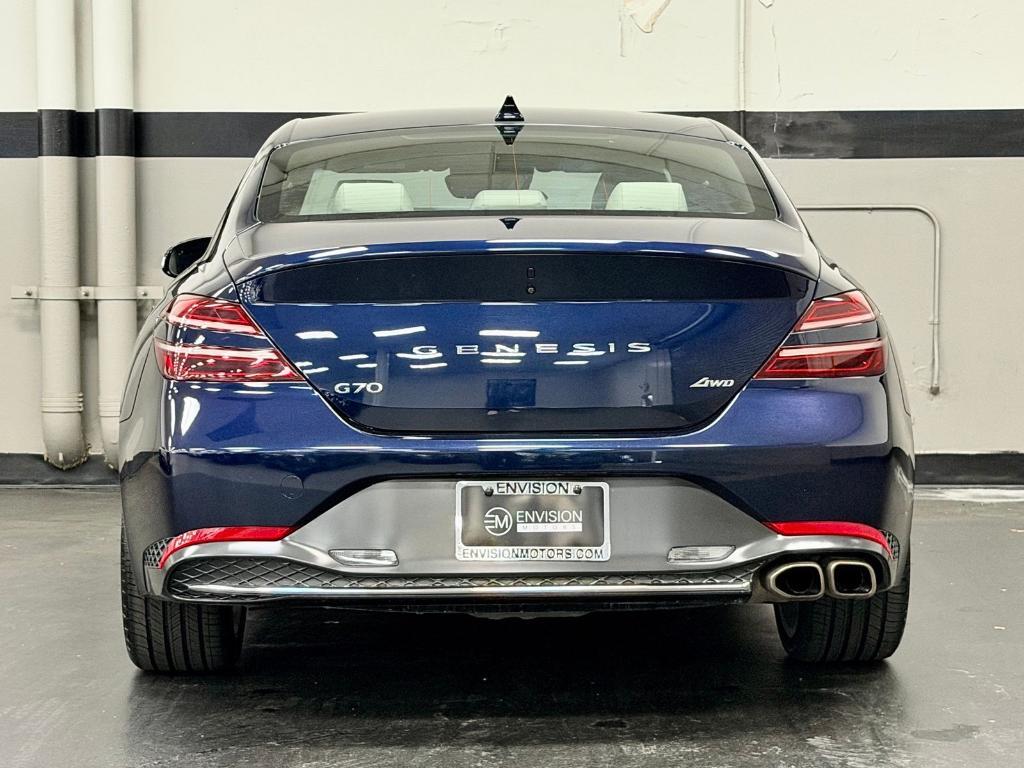 used 2023 Genesis G70 car, priced at $29,305