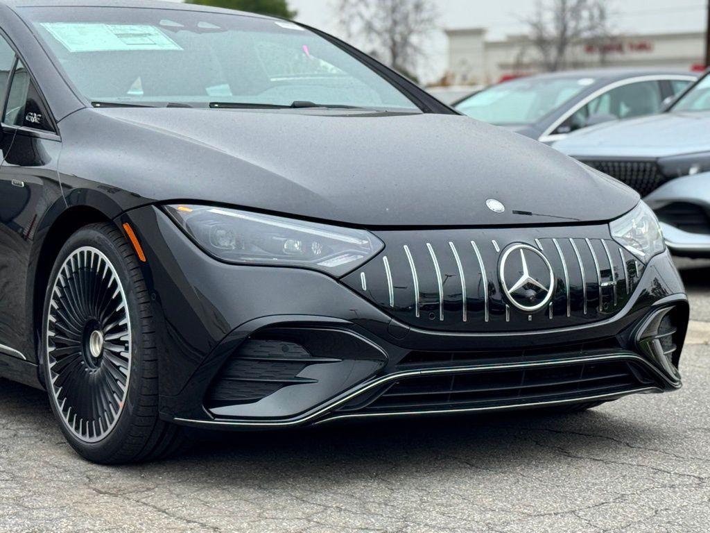 new 2025 Mercedes-Benz AMG EQE car, priced at $113,895