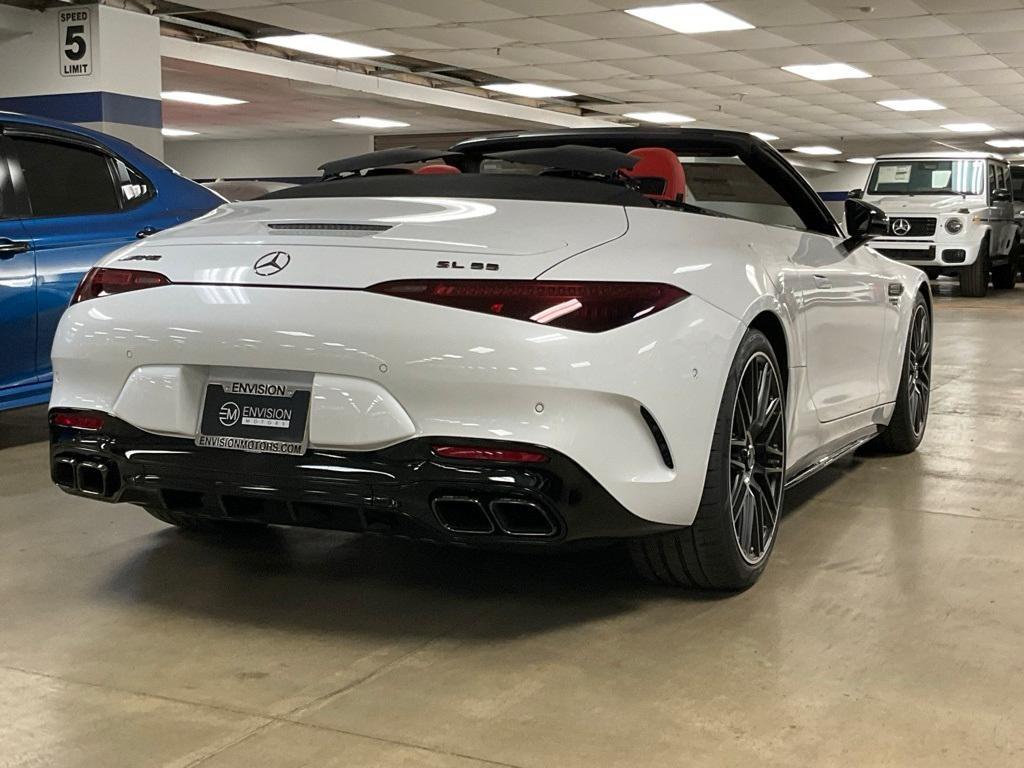 new 2025 Mercedes-Benz AMG SL 55 car, priced at $171,190