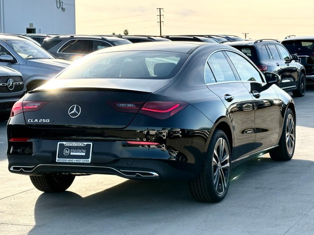 new 2025 Mercedes-Benz CLA 250 car, priced at $49,295