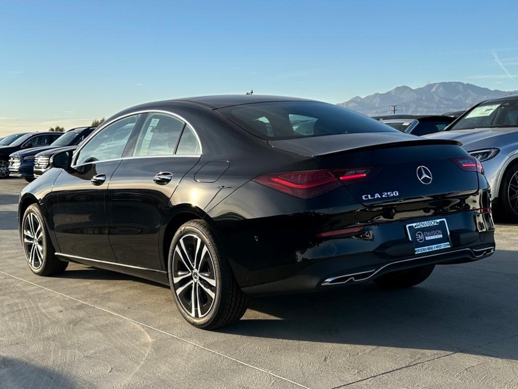 new 2025 Mercedes-Benz CLA 250 car, priced at $49,595
