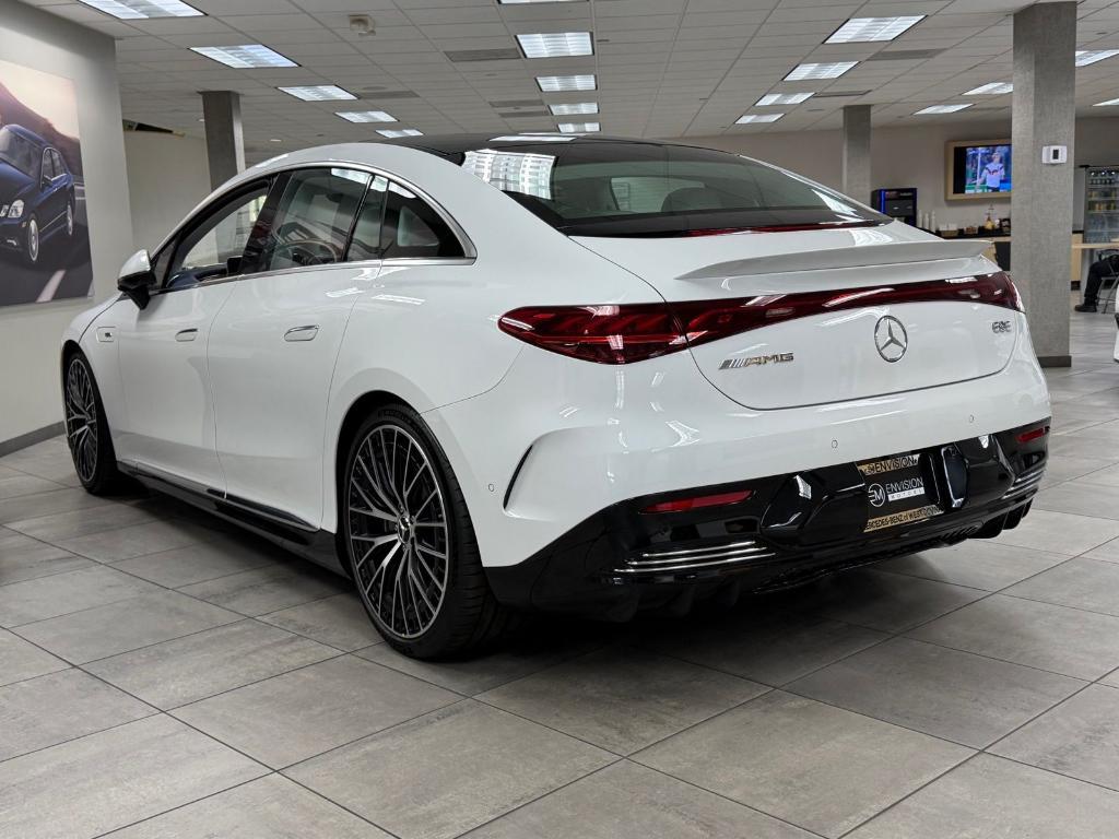used 2023 Mercedes-Benz AMG EQE car, priced at $85,999