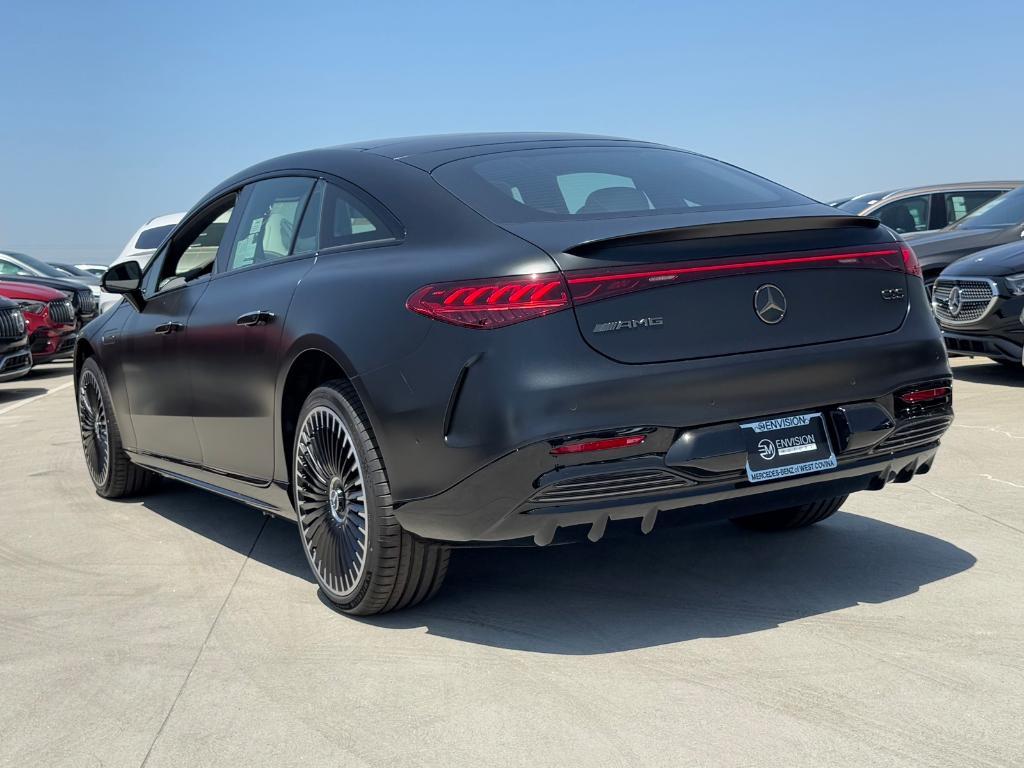 new 2025 Mercedes-Benz AMG EQS car, priced at $168,505